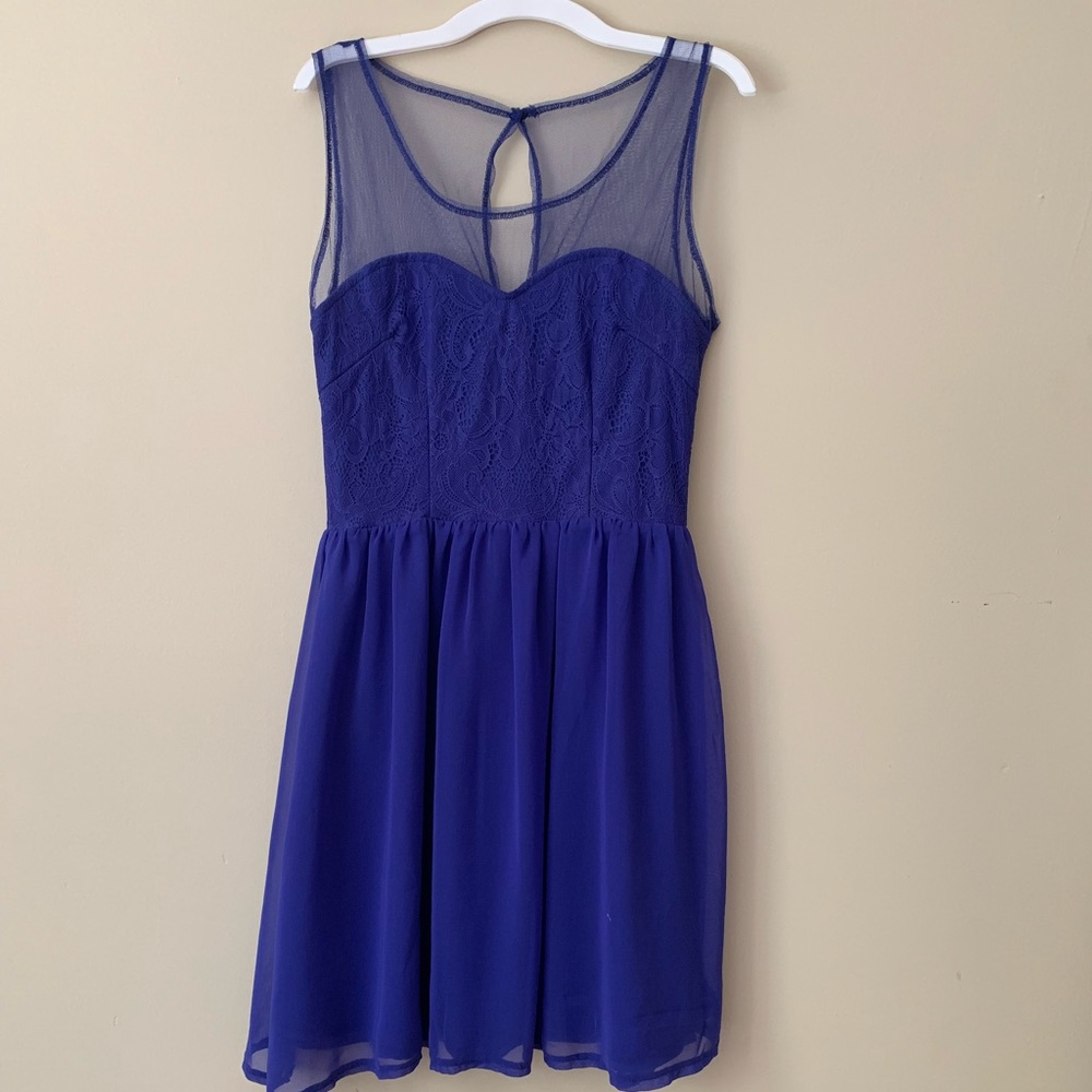 Beautiful blue boutique dress